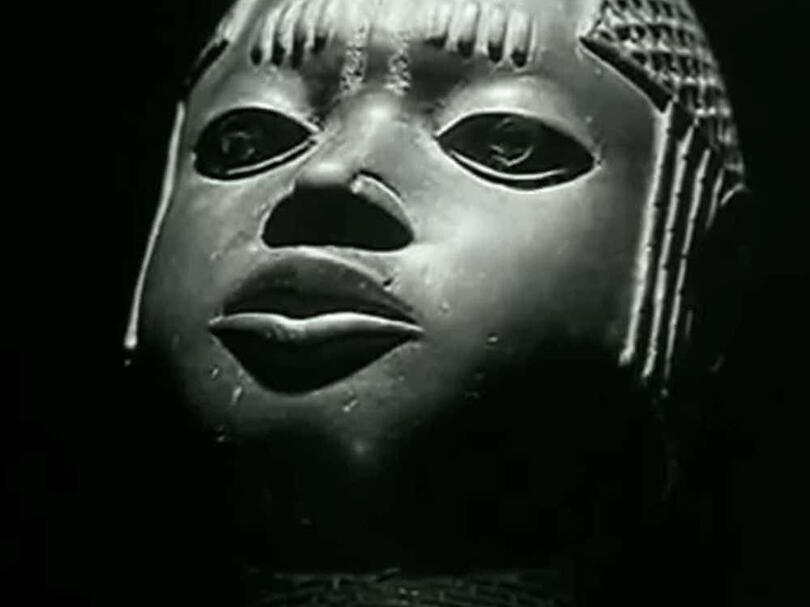 Still from Chris Marker's 'Statues Also Die'.